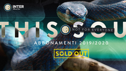 Inter, già sold-out gli abbonamenti per la prossima stagione! Aperta lista d’attesa per 2020/21