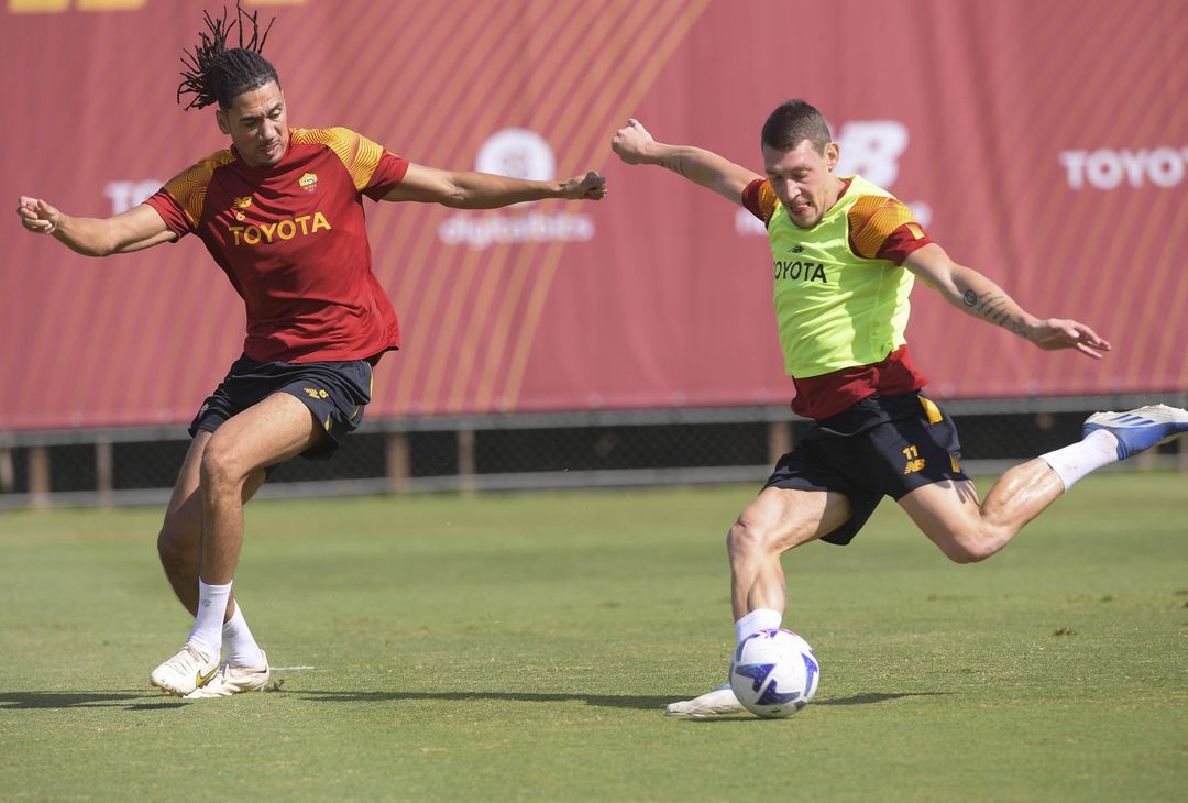 Trigoria, la Roma lavora per preparare la trasferta contro l’Inter – FOTO GALLERY - immagine 8