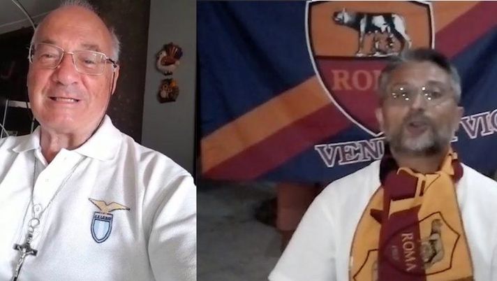 Padre Lucio Maria Zappatore e don Maurizio Mirilli 