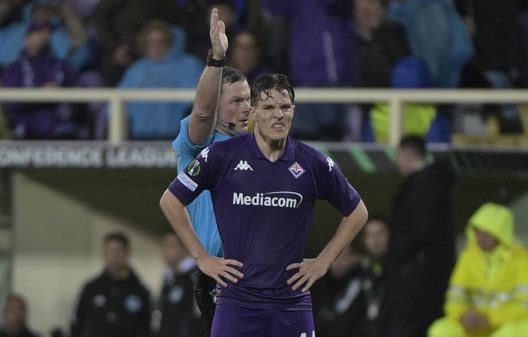 GERMOGLI PH: 13 MARZO 2025 FIRENZE STADIO ARTEMIO FRANCHI CONFERENCE LEAGUE FIORENTINA VS PANATHINAIKOSNELLA FOTO FAGIOLI Fagioli