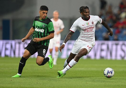 (Photo by Claudio Villa/AC Milan via Getty Images) Il Milan si ferma al Mapei Stadium: Maignan salva i rossoneri- immagine 5
