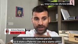 VIDEO, Nocerino ricorda i tempi di Palermo: “Darmian? Una fortuna averlo in squadra”