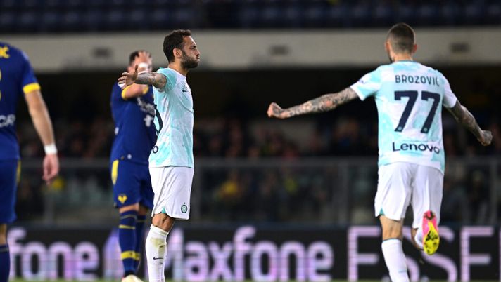 Verona-Inter, il grande gol di Calhanoglu e l’incredulità di Gosens: “Santo cielo!” - immagine 1