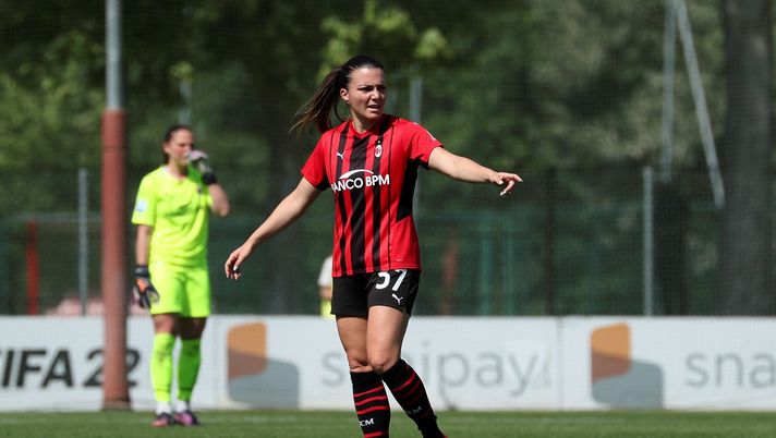 Alia Guagni, calciatrice del Milan Femminile