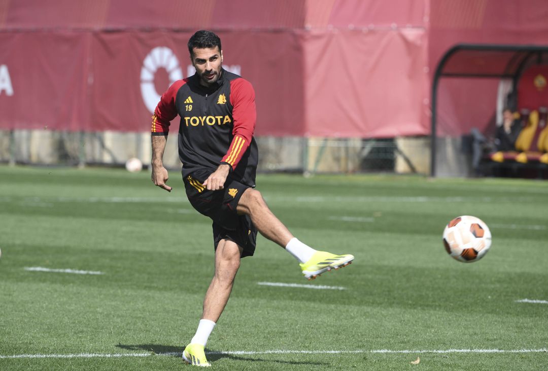 Roma, l’allenamento in vista del Brighton: out Kristensen – FOTO GALLERY - immagine 18