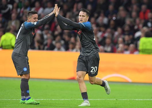 (Photo by SSC NAPOLI via Getty Images) zielinski napoli