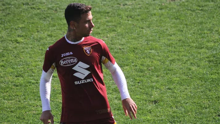 Izzo in allenamento al Filadelfia