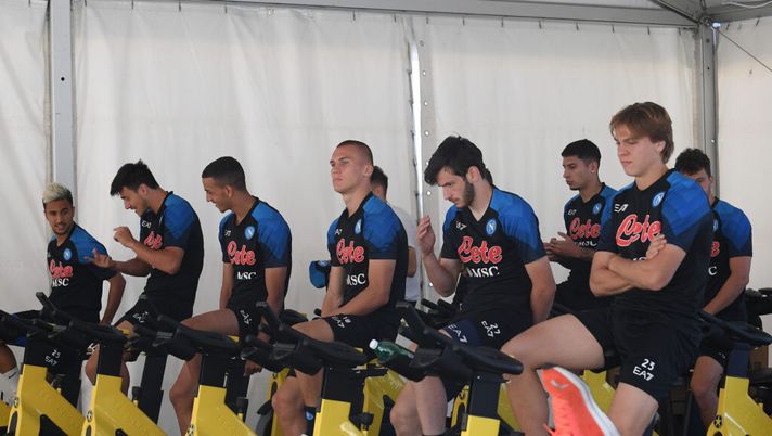 FOTO SSCN Verso Napoli-Maiorca, l’allenamento di rifinitura degli azzurri a Castel di Sangro - immagine 1