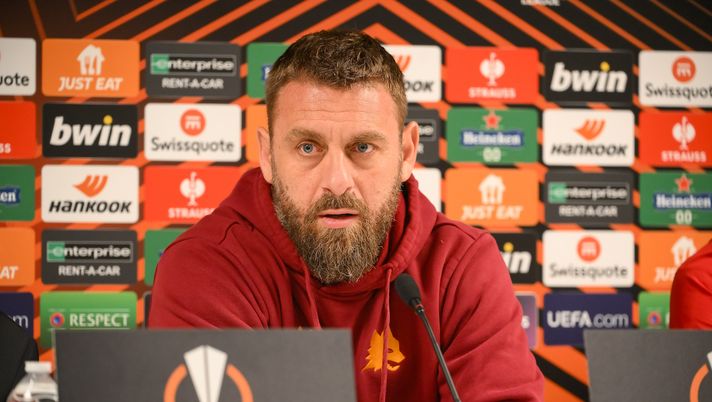 Daniele De Rossi AS Roma conferenza stampa Europa League