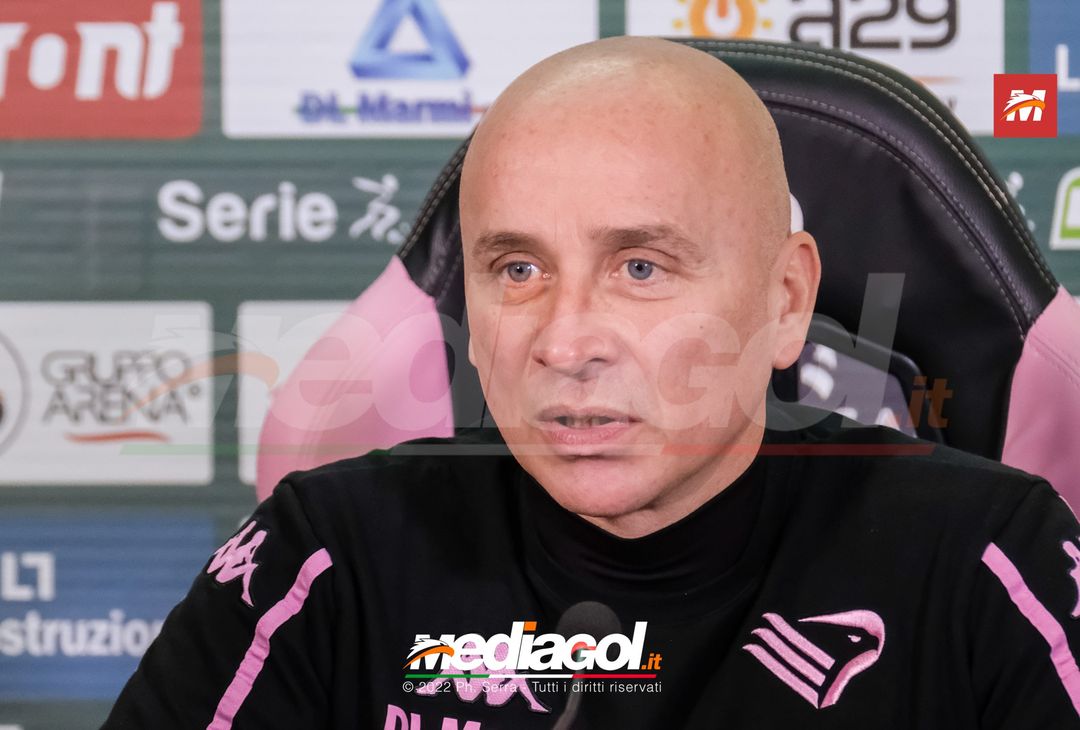 FOTO PALERMO, verso il Perugia: Corini in sala stampa (Gallery) - immagine 11