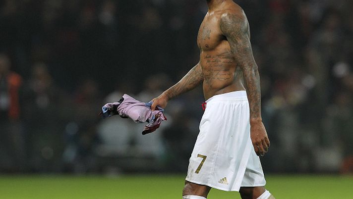 Luiz Adriano, centravanti del Milan (credits: GETTY images)  