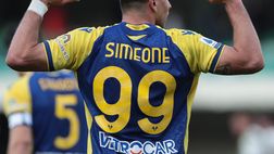 Hellas Verona, ufficiale il riscatto di Simeone: ma permanenza non scontata