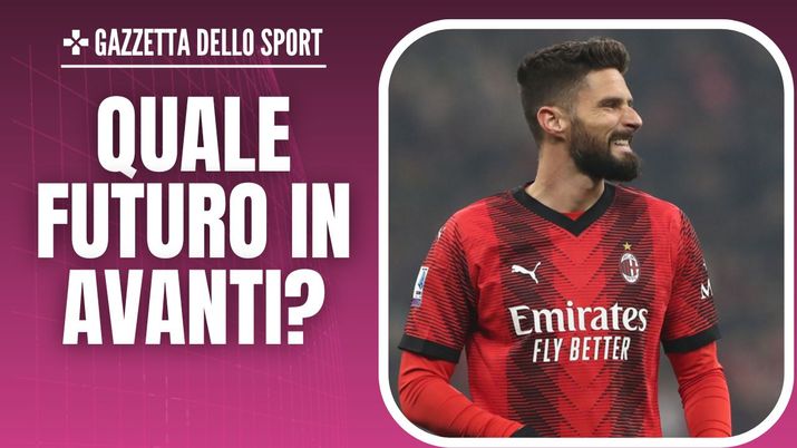 Olivier Giroud AC Milan Milan-Bologna 2-2 Serie A 2023-2024