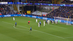 VIDEO Bruges-PSG, clamoroso 1-1 in Champions League: gol e highlights del match