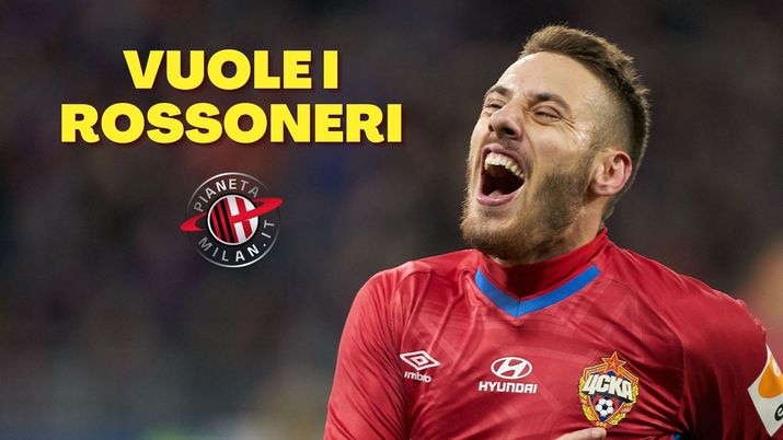 Nikola Vlasic (centrocampista CSKA Mosca), obiettivo di calciomercato del Milan | AC Milan News (Getty Images) 