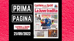 Prima pagina Corriere dello Sport: “La Juve tradita”