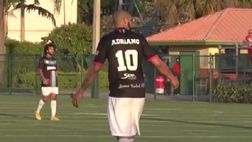 Adriano torna a giocare, ko 5-0: “Non rinuncio, non per una sconfitta”