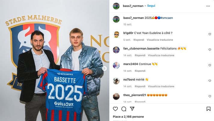Calciomercato Torino, piace la giovane punta Bassette del Caen - immagine 1