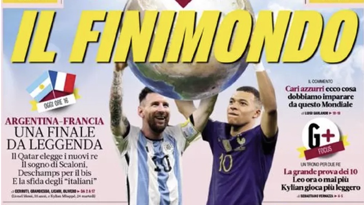 IL NAPOLI SUI MEDIA – Le prime pagine dei giornali di oggi 18 dicembre 2022 IL NAPOLI SUI MEDIA – Le prime pagine dei giornali di oggi 18 dicembre 2022 - immagine 1