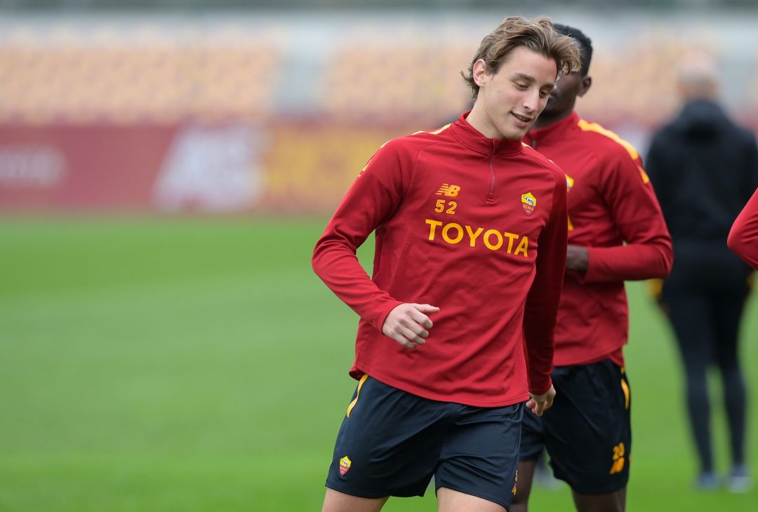 Roma, l’allenamento prima della partenza per il Portogallo – FOTO GALLERY - immagine 26