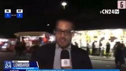 VIDEO / Giornalista insultato in diretta dopo Milan-Napoli: “Terrone di m…”