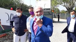Rocco a B. a Ripoli: “Progetto da sogno, mi costerà come un <i>ministadio</i>. Finiremo a 01/’22”