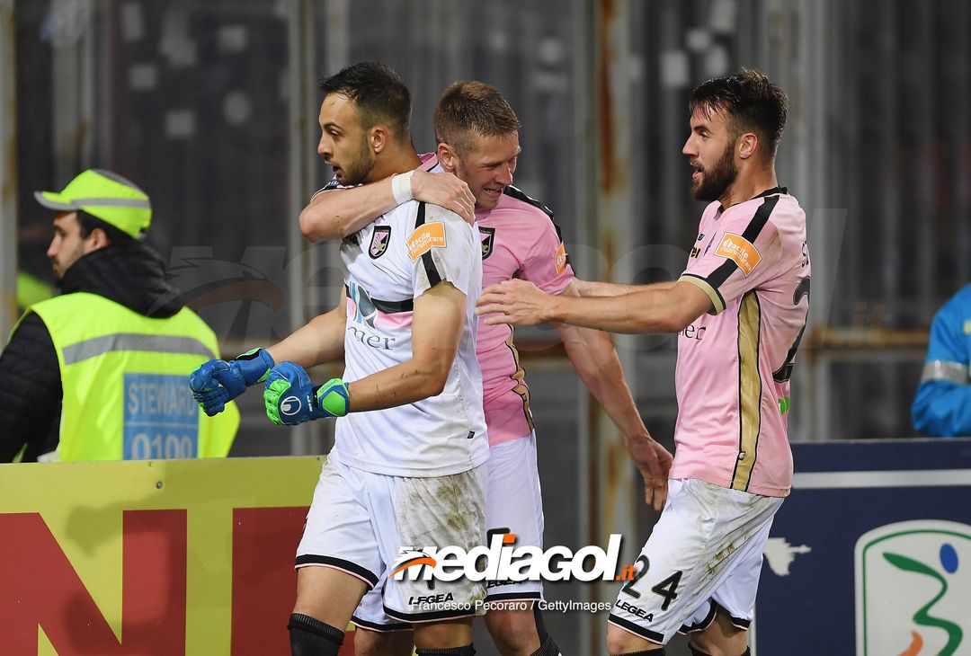  during the Serie B match between Benevento and Carpi FC at Stadio Ciro Vigorito on April 14, 2019 in Benevento, Italy. 