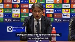 Inter, Inzaghi: “Ho scelto il portiere, ma non dico chi è” | VIDEO