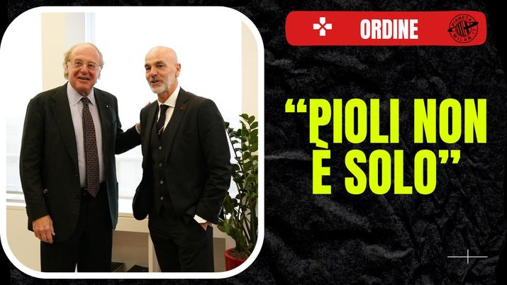 Paolo Scaroni e Stefano Pioli, presidente e allenatore del Milan (getty images)