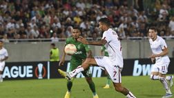 Europa League, esordio amaro per Mourinho: Roma sconfitta dal Ludogorets per 2-1