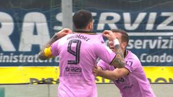 VIDEO Ascoli-Palermo 1-2, gol e highlights: doppio Brunori, Corini sbanca il Del Duca