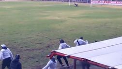 Zimbabwe, un gol così bello che non lo riprende neanche l’operatore…