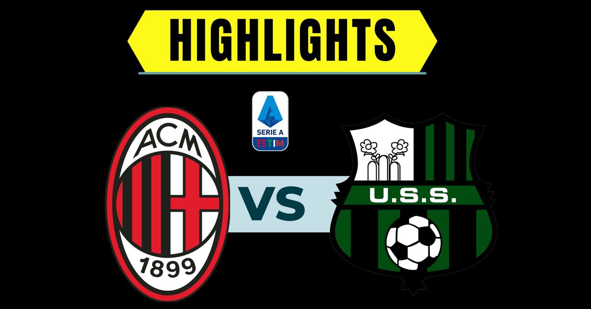 Milan Sassuolo 2 5 Gli Highlights Della Partita Di San Siro