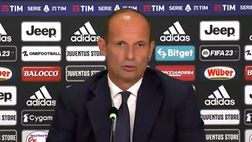 Juventus, Allegri in conferenza: “Fortunati nel primo tempo, poi bravi restare in gara”