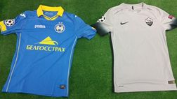 BATE-Roma, i bielorussi pubblicano le maglie da gioco delle due squadre – FOTO