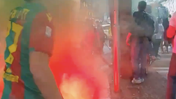 Ternana, altro che zona rossa tifosi in piazza e la festa è rossoverde (video)