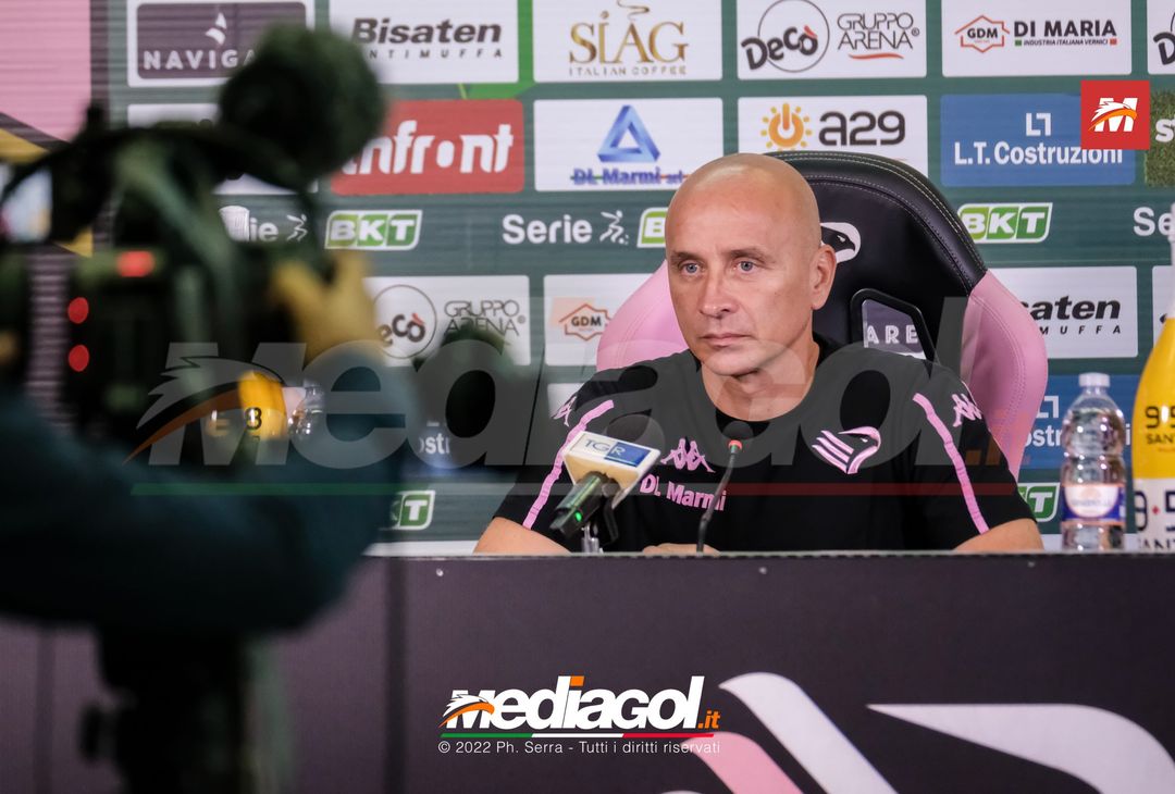 FOTO PALERMO, verso il Pisa: la conferenza di mister Corini (Gallery) - immagine 7