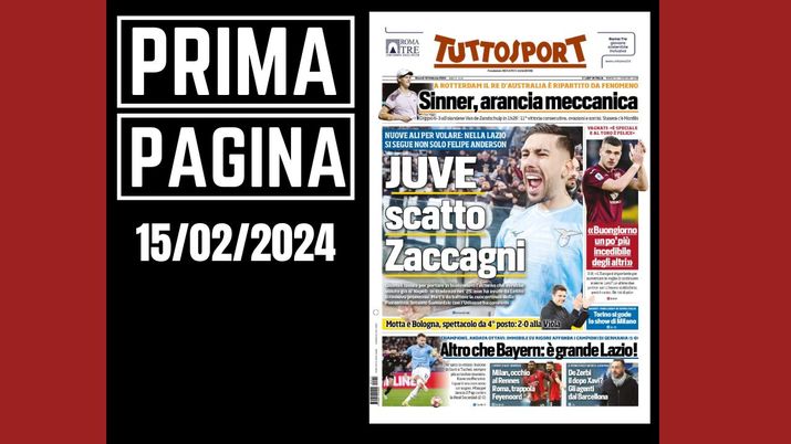 Prima pagina Tuttosport: Milan, occhio al Rennes