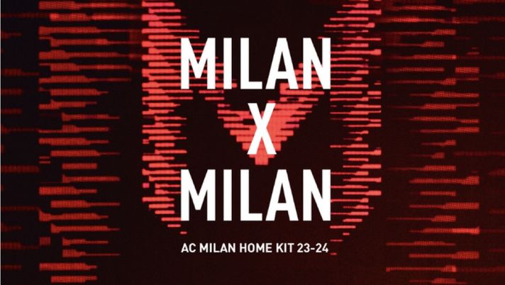 nuova prima maglia Milan 2023-2024