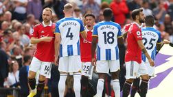 Esordio flop per Eriksen e Ten Hag: United sconfitto in casa dal Brighton
