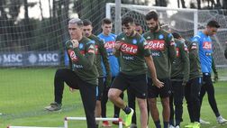 Napoli, seduta mattutina. Il report dell’allenamento