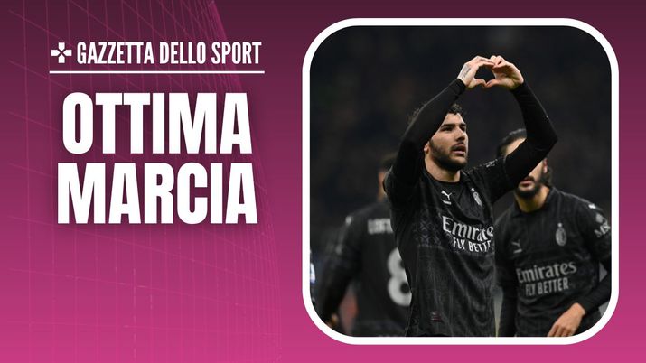 esultanza gol Theo Hernández AC Milan Milan-Napoli 1-0 Serie A 2023-2024