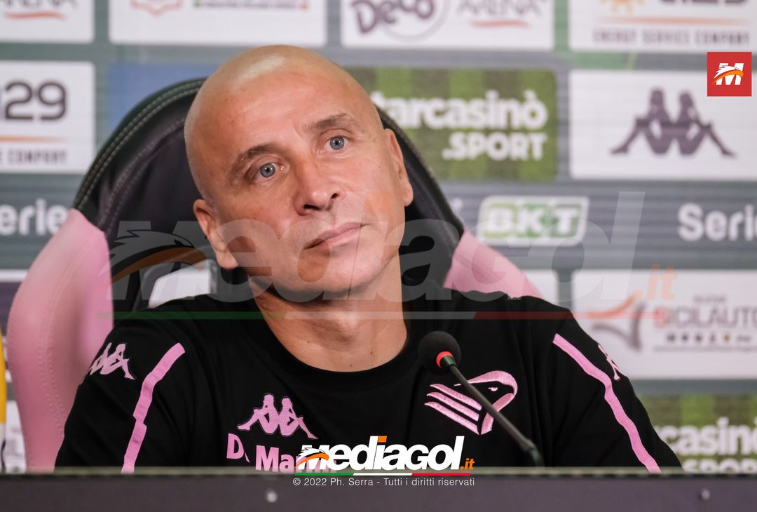 FOTO PALERMO, verso il Cosenza: Mister Eugenio Corini in conferenza stampa (Gallery) - immagine 24
