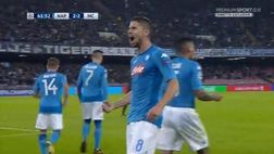 Napoli-Manchester City 2-2, Albiol si procura il rigore e Jorginho lo trasforma