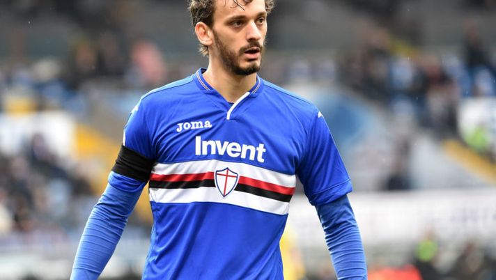 GENOA, ITALY - FEBRUARY 10: Manolo Gabbiadini of UC Sampdoria during the Serie A match between UC Sampdoria and Frosinone Calcio at Stadio Luigi Ferraris on February 10, 2019 in Genoa, Italy. (Photo by Paolo Rattini/Getty Images) Samp, riecco Audero e Praet. Gabbiadini e Bereszynski non si allenano verso il Milan - immagine 1