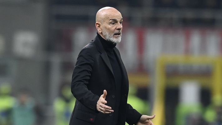 Stefano Pioli AC Milan Milan-Napoli 1-0 Serie A 2023-2024