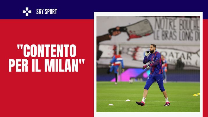 Gianluigi Donnarumma portiere PSG ex Milan