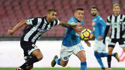 Udinese, lesione di primo grado a carico del flessore della coscia sinistra per Danilo