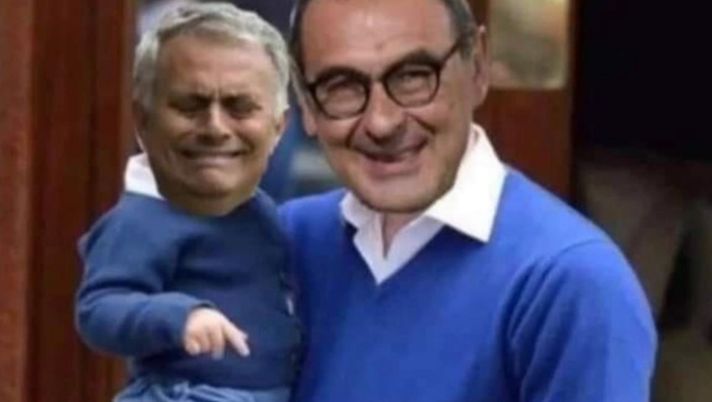 Ibanez ma non solo: i meme da derby laziali, Mou frigna in braccio a Mau… - immagine 1