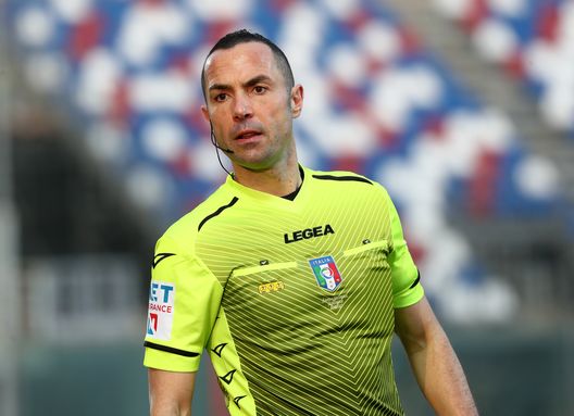Marco Guida, arbitro. Marco Guida, arbitro.